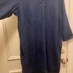 Talbots Linen Dress with POCKETS!!